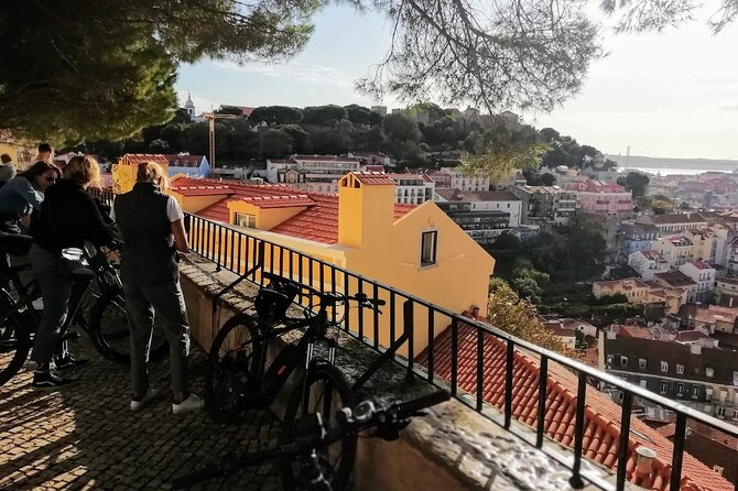 7 Hills and 14 Viewpoints - Lisbon E-Bike Tour - Miradouro São Pedro de Alcântara: the view that sets the stage