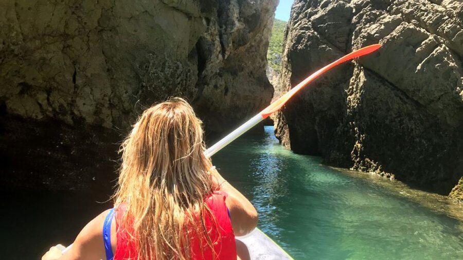 Arrábida Full-Day Yacht Tour from Lisbon - Kayak and SUP: a whole new pace along the coast