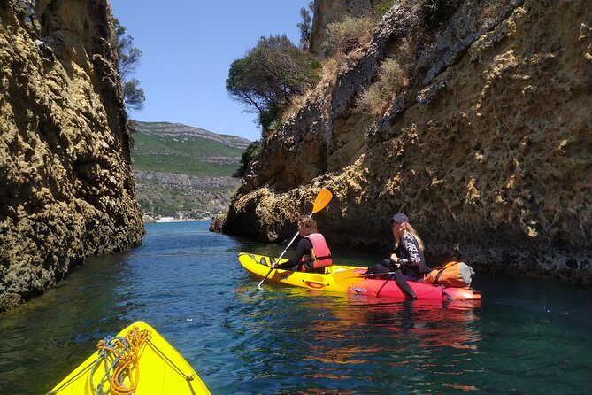 Award Winner Premium Kayak and Coasteering Adventure with Lunch - Anicha Beach: Picnic Lunch, Homemade Port Wine, and a Swim Break