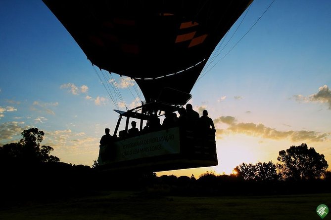 Balloon Ride with Complimentary Drink from Coruche - Champagne on landing: the toast moment you can actually enjoy
