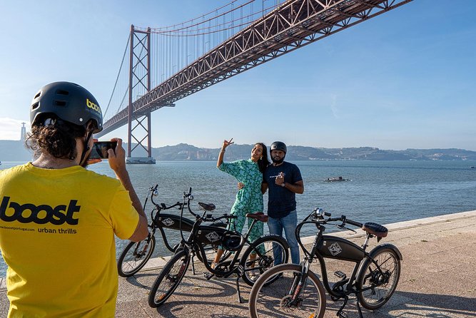 Belém E-Bike Guided Tour Explore Lisbon by the river - Boost Portugal meeting point and the pre-ride reality check