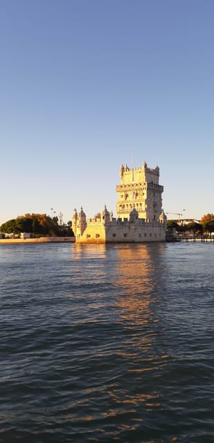 ⛵Bluemotion Lisbon⛵: Sunset sailing tour in Tagus River - Christ the King from the River: The View Behind the Icon