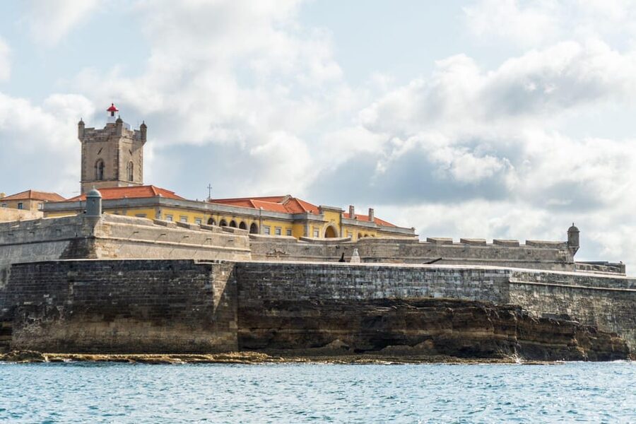 Boat tour: charming Cascais Coast to Lisbon lighthouse - Santo António Fort in São João do Estoril: power, sea air, and a darker footnote
