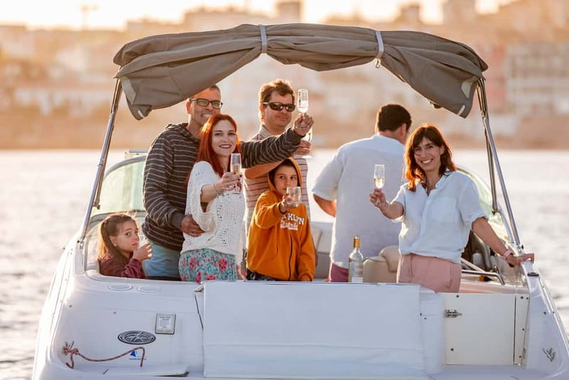 Cascais: Private boat with skipper, fuel, food and drinks - Catarina and Skipper Nuno: why this feels like a real charter, not a bus with seats