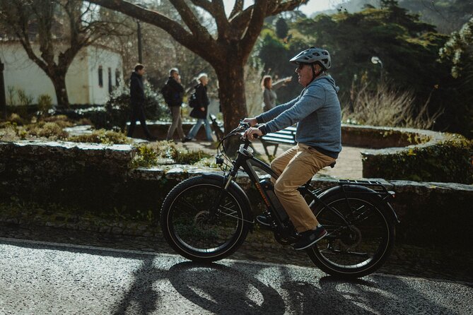 Cycle Sintra’s Wonders – EBike Tour - Pedaling through the Centro Histórico: slow streets, lots of green