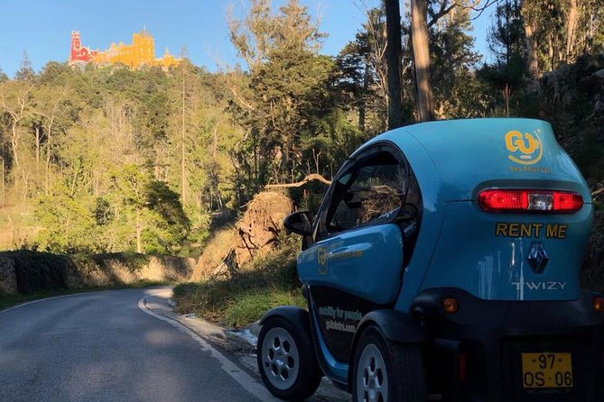 E-Car Self Guided Tour / Palacio da Pena / Regaleira / Monserrate - Stop 1: Park and National Palace of Pena (your first big climb)