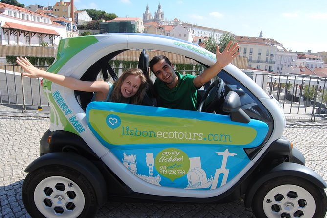 Electric Car with GPS Audio Guide Full Day Tour in Lisbon - The simple idea: an electric Twizy plus GPS audio