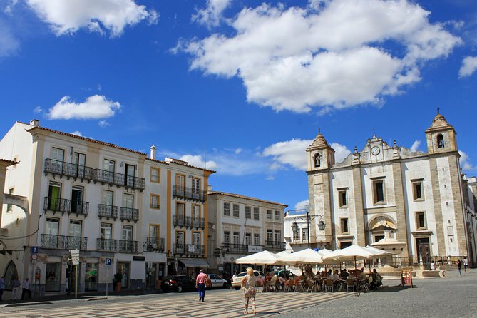 Évora and Monsaraz with Regional Wine Tasting from Lisbon - Reguengos de Monsaraz Drive-By and the Monsaraz Setup