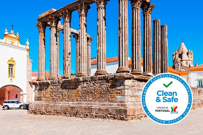 Évora, Private Tour with Wine Tasting and Lots of History - Roman Temple of Évora and the Cathedral’s granite timeline