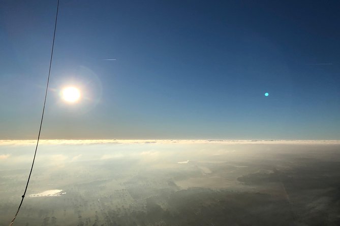 Exclusive Balloon Flight for 2 from Coruche - Champagne christening: why the toast feels like part of the flight