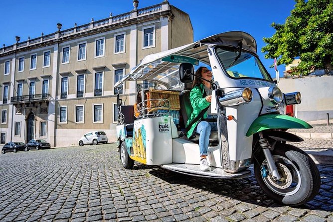 Explore Lisbon by Tuk Tuk: History and Viewpoints - Chiado, Carmo ruins, and the viewpoints that finish strong