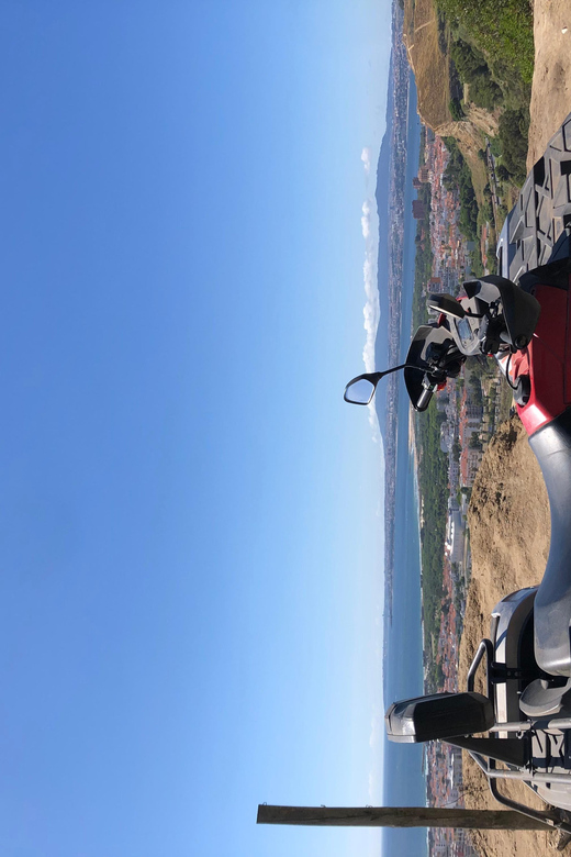From Lisbon: Atlantic Coast Guided Quad Bike Tour - A Viewpoint for City Scenes and Beach Stretch: The Lisbon Edge Moment