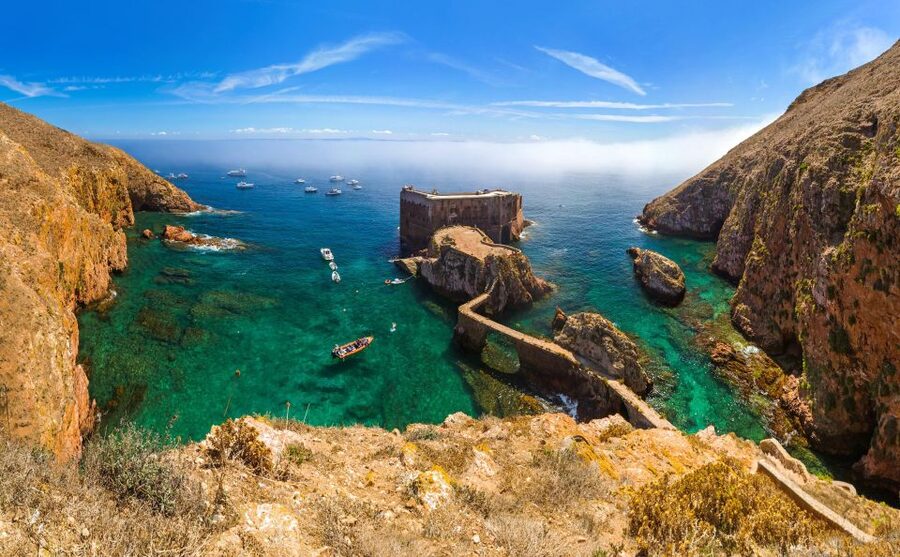 From Lisbon: Berlenga Grande Island Private Tour - From Lisbon (or Sintra/Cascais) to Peniche by electric car