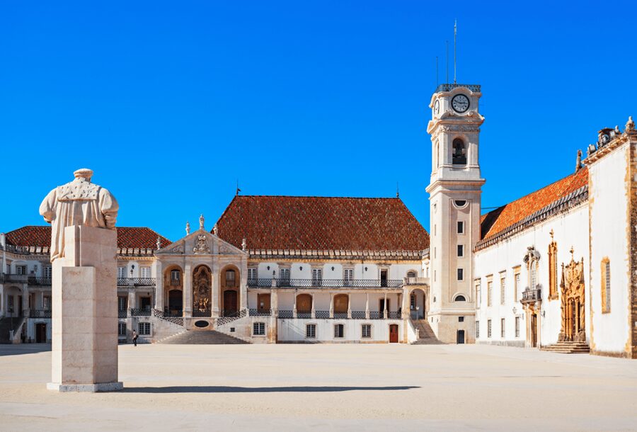 From Lisbon: COIMBRA and AVEIRO - Aveiro: canals, Art Nouveau streets, and the moliceiro boat ride