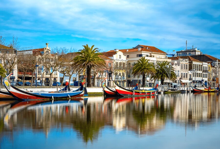 From Lisbon: COIMBRA and AVEIRO - The ride to Coimbra: shifting from canals to university streets