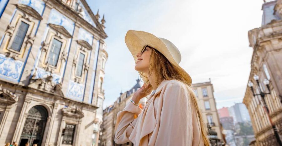 From Lisbon: Day Trip to Porto, Óbidos, and Nazaré - Porto: UNESCO Old Town, six-bridge river views, and landmark stops