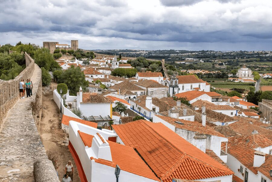 From Lisbon: Nazare Big Waves & Óbidos Small Group Tour - Getting Out of Lisbon: The Small-Group Van Ride