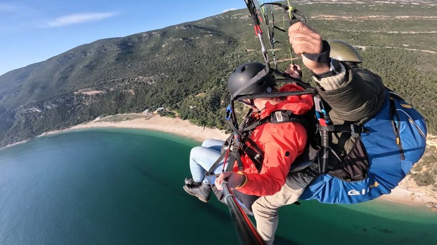 From Lisbon: Paragliding Pack (Flight+Video+Transportation) - The Briefing and Demonstration: Safety Without the Lecture