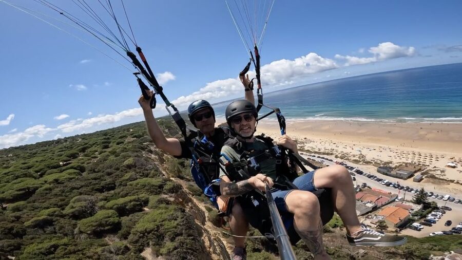 From Lisbon: Paragliding Tandem Flight - Where You’ll Actually Launch: Praia, Almada, Arrábida, Sintra