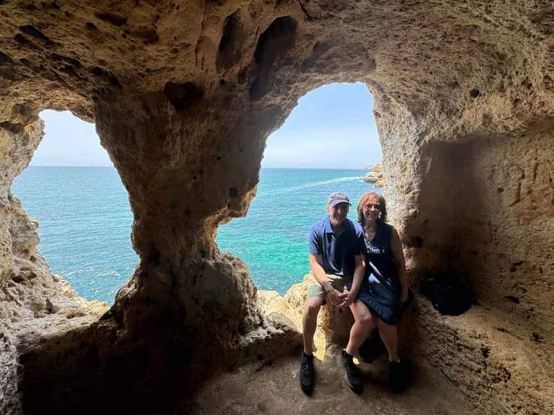 From Lisbon: Private Day Trip to Algarve with Hotel Pick Up - Carvoeiro to Lagos coastline: photo stops that also teach the route