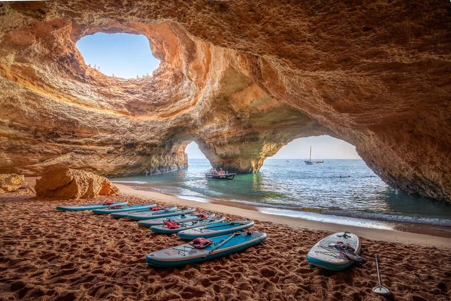 From Lisbon: Private Day Trip to Algarve with Hotel Pick Up - Benagil Sea Cave: viewpoint first, boat if conditions allow
