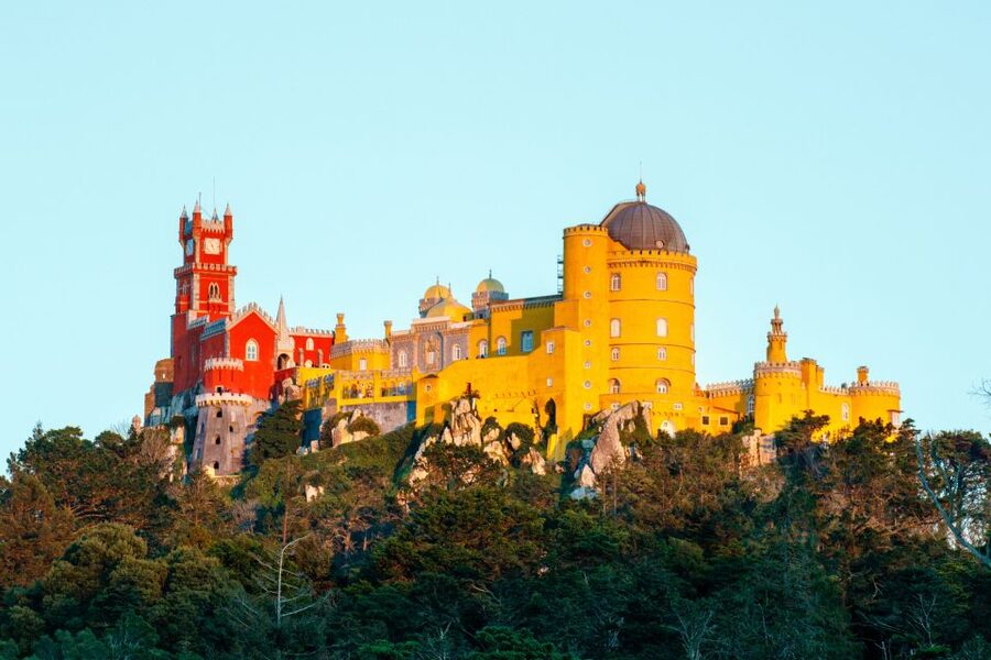 From Lisbon: Sintra, Cascais and Estoril Full-Day Tour - Pena Palace: The One Stop Everyone Talks About