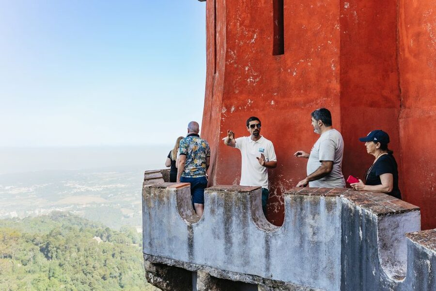 From Lisbon: Sintra & Cascais Group Tour with Pena Palace - Cabo da Roca: the westernmost cliffs, with a timed photo stop