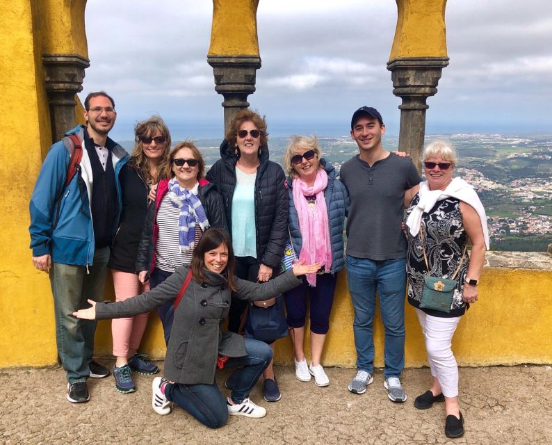 From Lisbon: Sintra Pena Palace Cascais 8-People Group Tour - From Lisbon to Sintra: the day starts fast