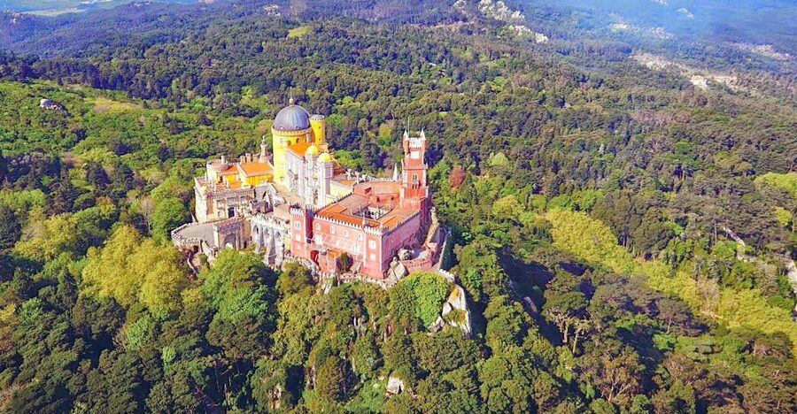From Lisbon: Sintra Pena Palace Cascais 8-People Group Tour - Pena Palace: where the day’s best photos happen