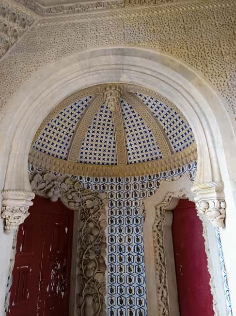 From Lisbon: Sintra, Pena, Regaleira, Peninha, & Coastline - Quinta da Regaleira: Initiation Well, secret tunnels, and symbolism with teeth