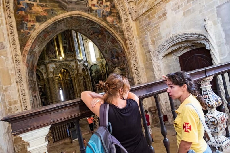 From Lisbon: Tomar, Convent of Christ & Almourol Castle - The Convent of Christ: Charola, cloisters, and the power behind the symbols