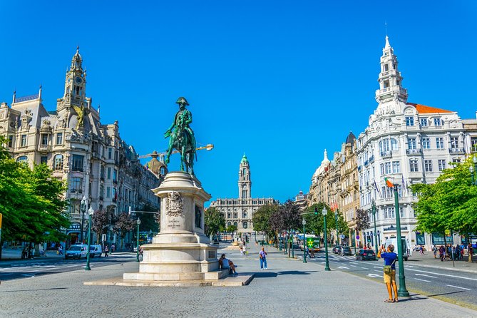 Full-Day Private Sightseeing Tour to Porto from Lisbon - Torre dos Clérigos and Liberty Square: Baroque Ambition Meets Urban Energy