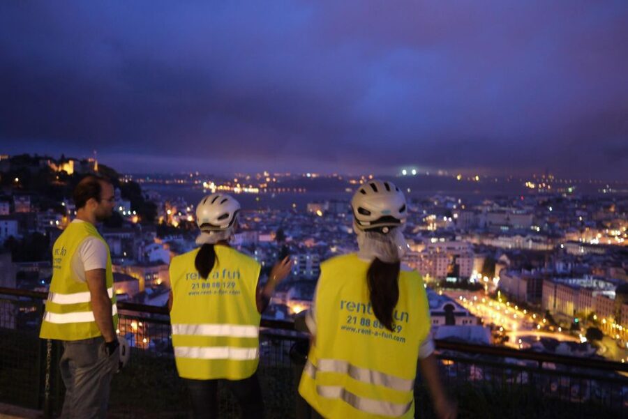 Go Lisbon by Night Electric Bike Tour - 3 hours on electric bikes: enough time, not too much