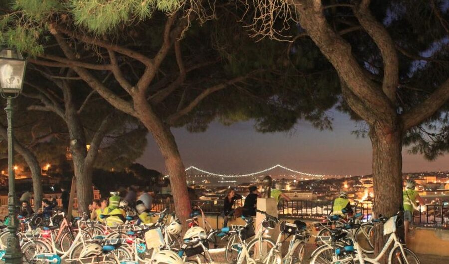 Go Lisbon by Night Electric Bike Tour - Getting the hang of Lisbon’s hills without pedaling drama