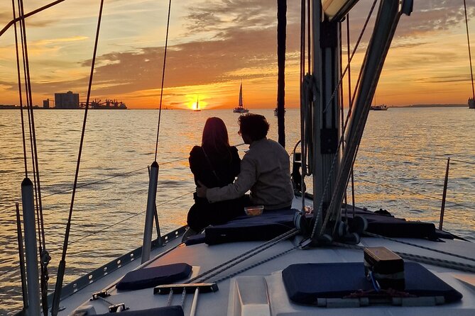 Golden Hour Boat Tour - Sailing by the Monuments with Wine - 25 de Abril Bridge and Christ the King: the Almada-to-Lisbon sweep