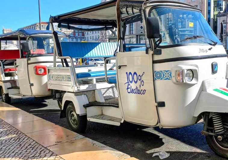 Guided Electric Piaggio Tuk-Tuk Tour of Historic Lisbon - Baixa de Lisboa to Lisbon Cathedral: your first big anchor points