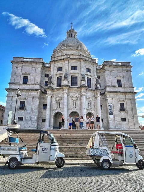 Guided Electric Piaggio Tuk-Tuk Tour of Historic Lisbon - Monastery of São Vicente de Fora and National Pantheon of Santa Engracia