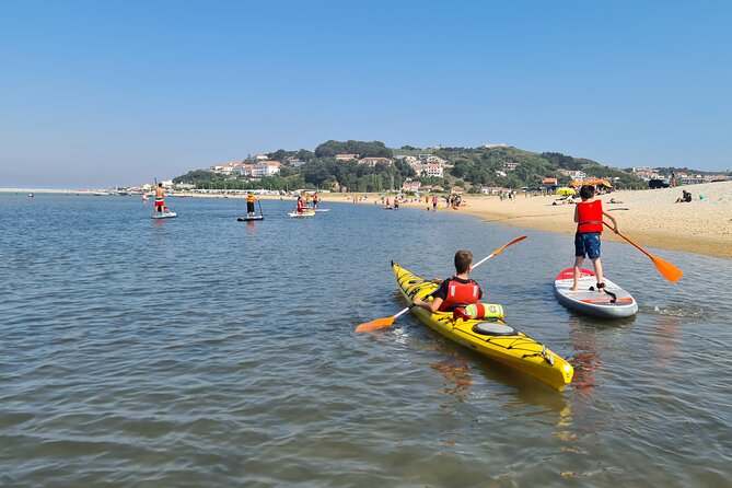 Guided Kayak Tours in the Óbidos lagoon - Your kayak guide and the calm-water safety setup
