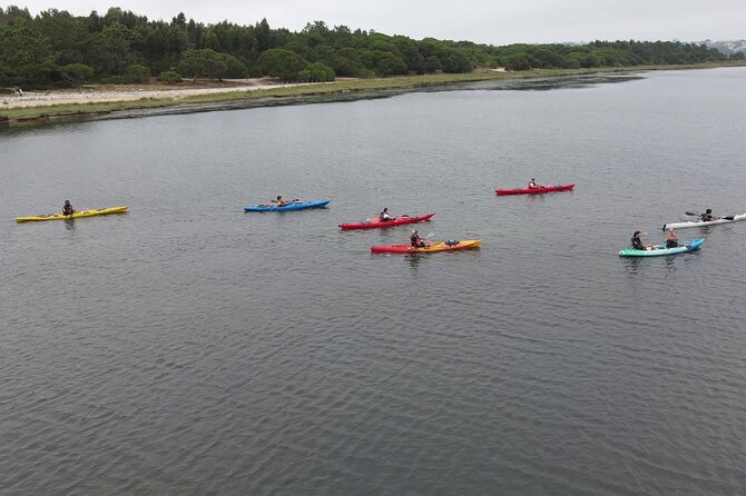 Guided Kayak Tours in the Óbidos lagoon - The two-part experience: Lagoa de Óbidos plus a beach-side landing