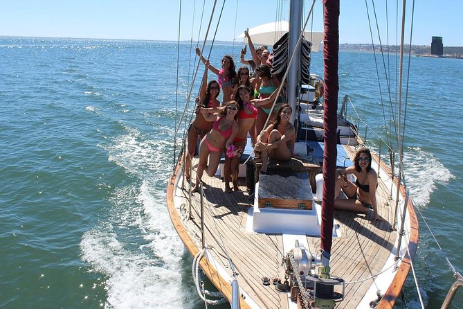 Hen Party in Lisbon on a vintage Sailboat - Where you meet: Belém Dock setup that avoids stress