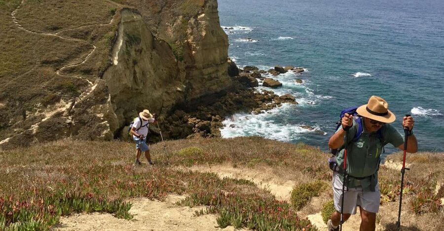 Hiking Tour Along the West Coastline - How hard is the hike: 14 km, medium difficulty, and real footing