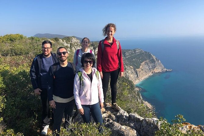 Hiking tour to the highest limestone cliff of continental Europe - Guides can make or break the hike: Rui and Andre in the lead