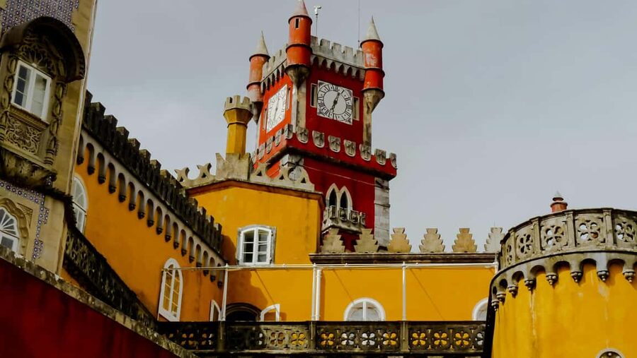 Lisboa: Sintra, Pena, Regaleira, Roca Coast, & Cascais Tour - Pena Palace: Why This Portuguese Neuschwanstein Gets Built-In Drama