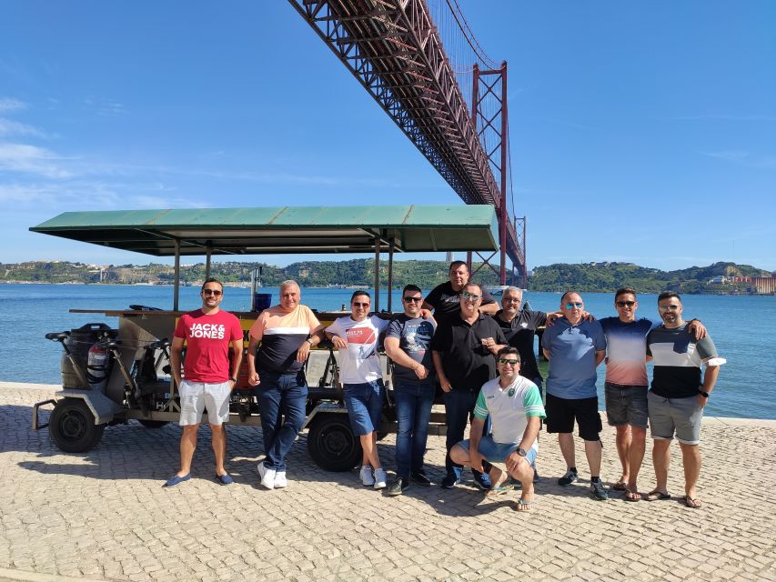 Lisbon: 1-Hour Beer Bike Tour with Draft Beer & Sangria Ride - Break Times and Photo Stops: When the Tour Pauses for Real Moments