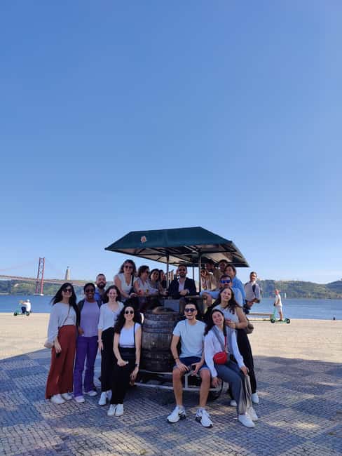 Lisbon: 1-Hour Beer Bike Tour with Draft Beer & Sangria Ride - The Guides: Funny, Fast, and Good at Keeping Everyone Happy