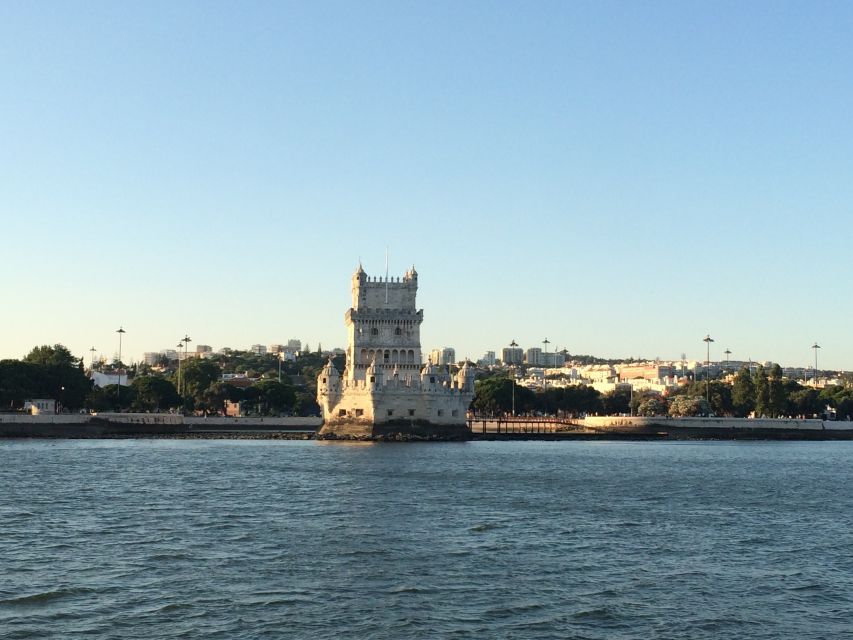 Lisbon 2-Hour River Cruise - South bank sights: old regime prisons and forts, then the bridge reveal