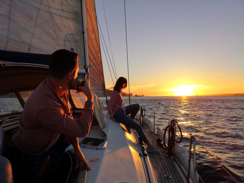 Lisbon: 2-Hour Sunset Sailing Tour on Luxury Sailing Yacht - Where You Meet: Doca de Belém and the Age of Discoveries Start