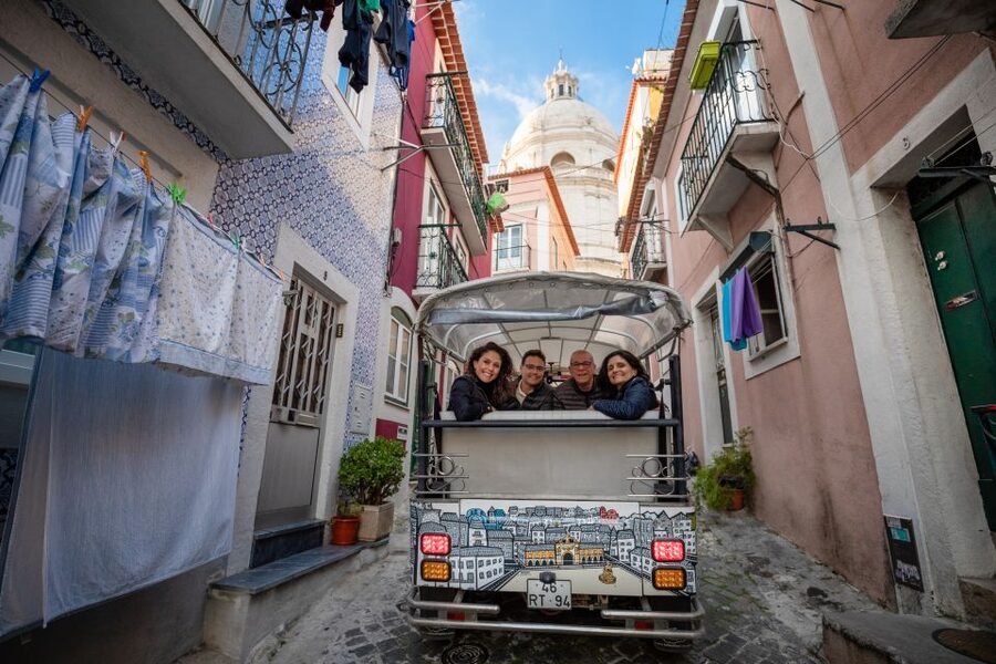 Lisbon: 2h Old Lisbon Tuk Tuk Tour - Small Group Comfort and Hill Reality Check