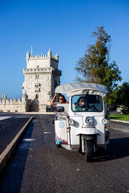 Lisbon: Belém Tuk Tuk Tour with Pastel de Nata Tasting - Jerónimos Monastery: UNESCO stop with context you can use later
