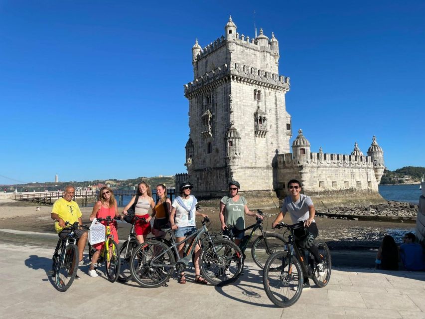Lisbon: Bike Tour From City Center to Belem - Jerónimos Monastery and Belém Tower: Manueline icons from the street